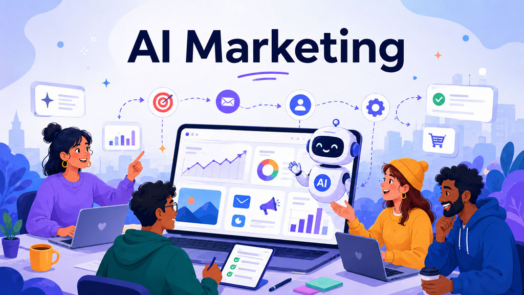 Work Smarter, Not More Robotic: How AI Marketing Automation Is Changing Digital Marketing